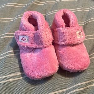 Ugg Pink Baby Booties